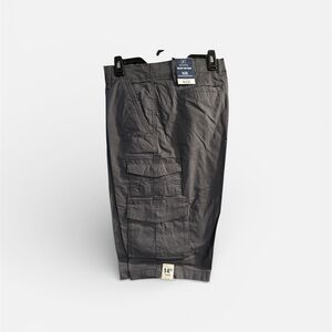 George Charcoal Below the Knee Shorts